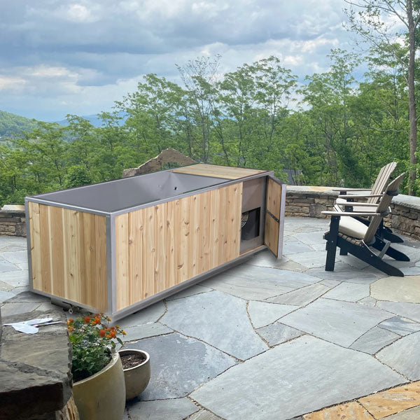 The Flow Cold Plunge — Complete Kit (Insulated Vinyl Cover + Penguin Chiller w/ Filter)