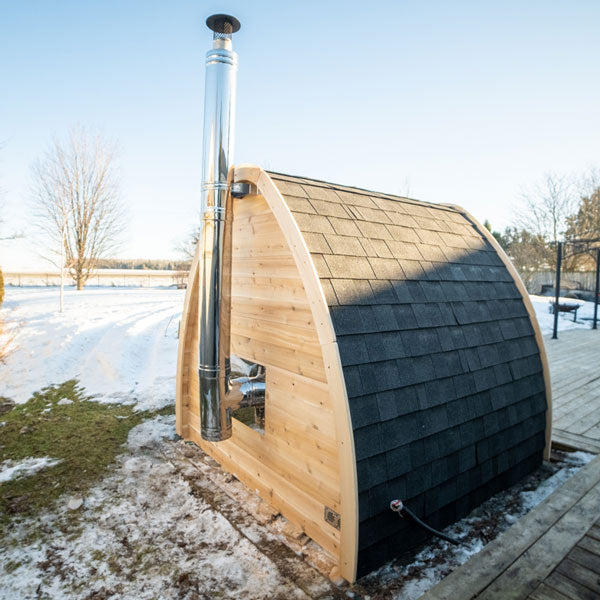 MiniPOD Sauna — Complete Kit (HUUM HIVE 6kW + Saunalumin Lighting)