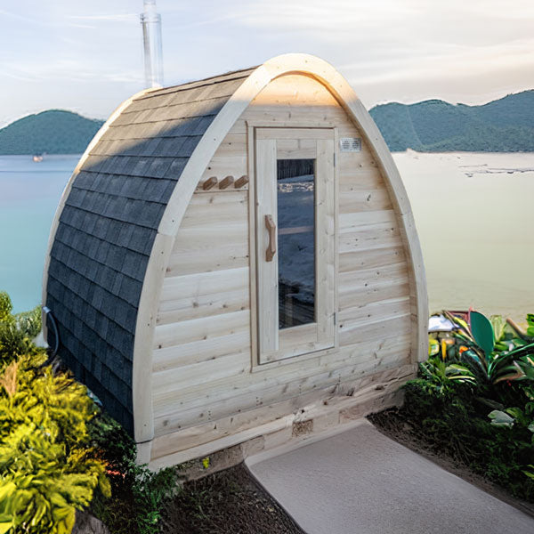 MiniPOD Sauna — Complete Kit (HUUM HIVE 6kW + Saunalumin Lighting)